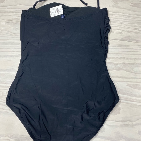 J.Crew Factory Women’s Strapless one-piece swimsuit NWT Size L Large - Picture 8 of 12